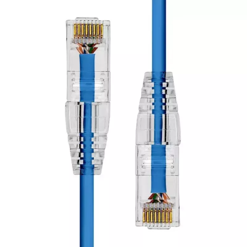Cable Ethernet ProXtend Ultra Slim CAT6A RJ-45 5M azul