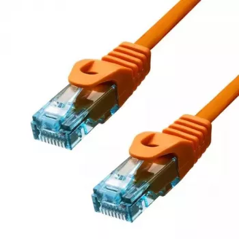 Cable Ethernet ProXtend CAT6A RJ-45 U/UTP 2M naranja