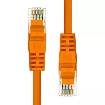 Cable de red ProXtend CAT5e U/UTP CCA PVC naranja 0,5 m