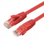 Cable de red Microconnect UTP602R rojo 2 m Cat6 U/UTP (UTP)