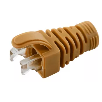 Funda antikinks MicroConnect CONB65O para cables Cat5e/Cat6/Cat6A hasta 6,5 mm, naranja