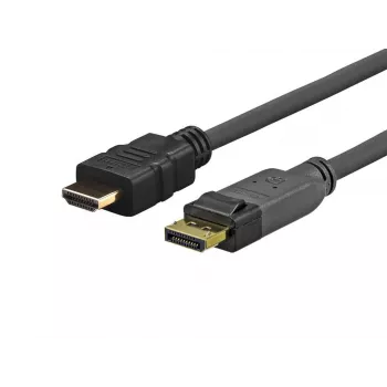 Vivolink PRODPHDMI0.5 adaptador de cable de vídeo 0,5 m DisplayPort HDMI negro