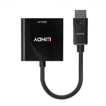 Convertidor de vídeo activo Lindy DisplayPort 1.2 a DVI 41734