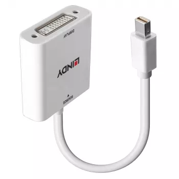 Lindy Mini DisplayPort a DVI convertidor 0,18 m Mini DisplayPort DVI-I