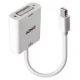 Lindy Mini DisplayPort a DVI convertidor 0,18 m Mini DisplayPort DVI-I