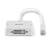 Lindy Mini DisplayPort 1.2 a HDMI 1.4, DVI y VGA convertidor