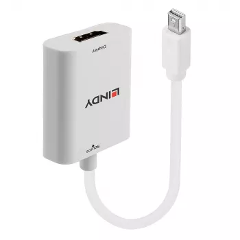 Lindy Mini DisplayPort 1.2 a HDMI 2.0 18G convertidor activo