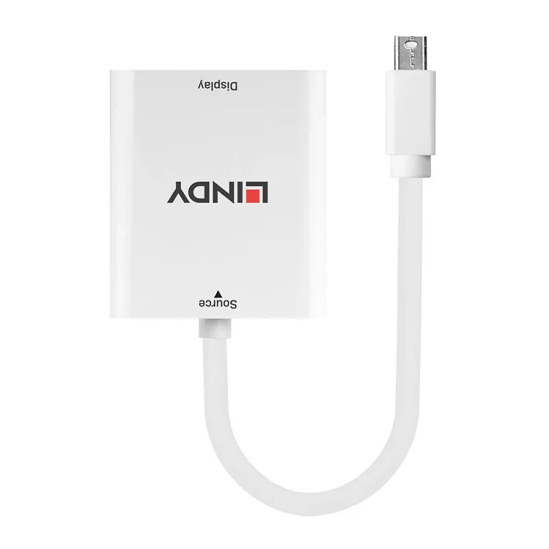 Lindy Mini DisplayPort 1.2 a HDMI 2.0 18G convertidor activo