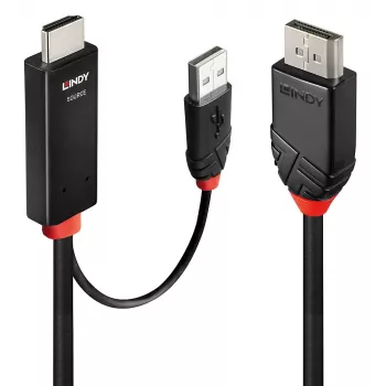 Lindy 3m cable HDMI a DisplayPort