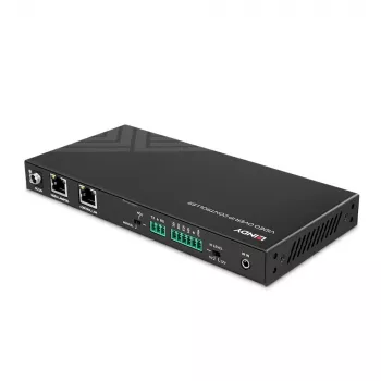 Repetidor AV Lindy 4K30 HDMI y USB over IP System Controller 3840 x 2160 píxeles