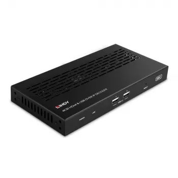 Receptor AV Lindy 4K30 HDMI y USB over IP System – Decoder
