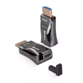 Transmisor y receptor AV Lindy 300m Fibre Optic HDMI 4K60