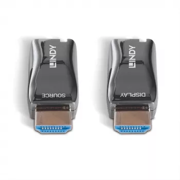Transmisor y receptor AV Lindy 300m Fibre Optic HDMI 4K60