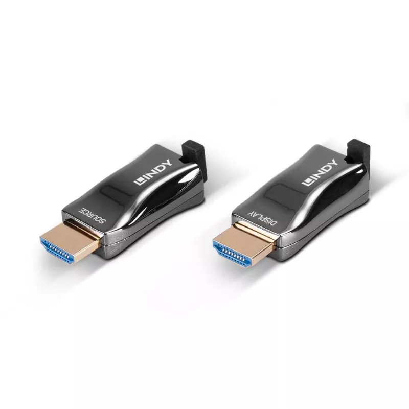 Transmisor y receptor AV Lindy 300m Fibre Optic HDMI 4K60