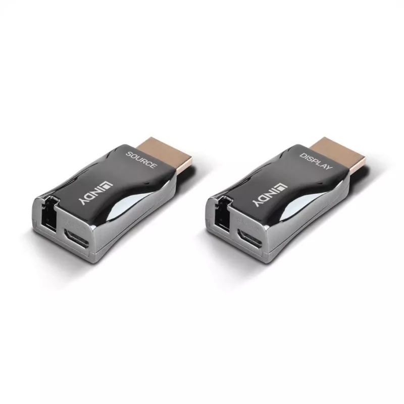 Transmisor y receptor AV Lindy 300m Fibre Optic HDMI 4K60