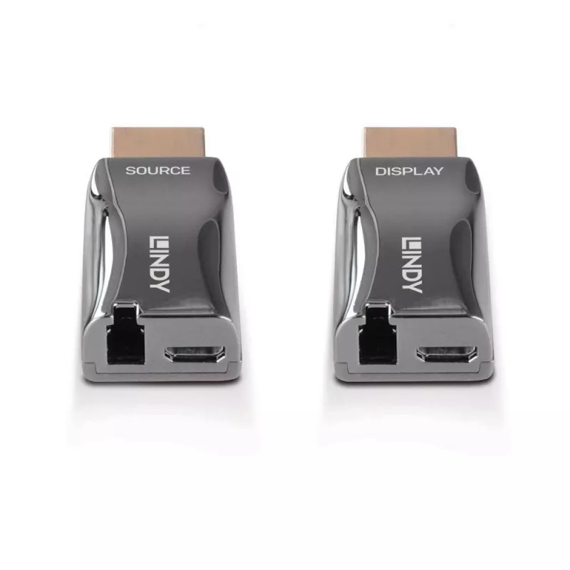 Transmisor y receptor AV Lindy 300m Fibre Optic HDMI 4K60