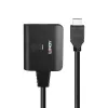 Lindy 2-Port HDMI 4K60 Splitter cable negro 3840x2160