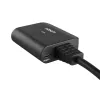 Lindy 2-Port HDMI 4K60 Splitter cable negro 3840x2160