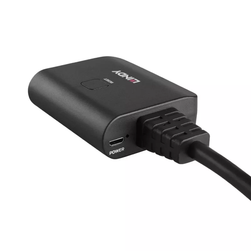 Lindy 2-Port HDMI 4K60 Splitter cable negro 3840x2160