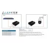 Convertidor de medios de red Lanview LVN-MED-SFP+-10GB-X 10Gbps