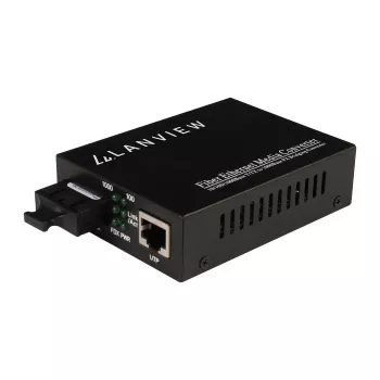 Convertidor de medios de red Lanview LVN-MED-SC-1000BASE-X