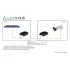 Convertidor de medios de red Lanview LVN-MED-SC-1000BASE-X