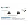 Convertidor de medios de red Lanview LVN-MED-SFP-1000BASE-X