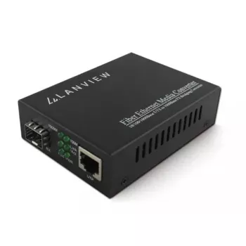 Convertidor de medios de red Lanview LVN-MED-SFP-1000BASE-X