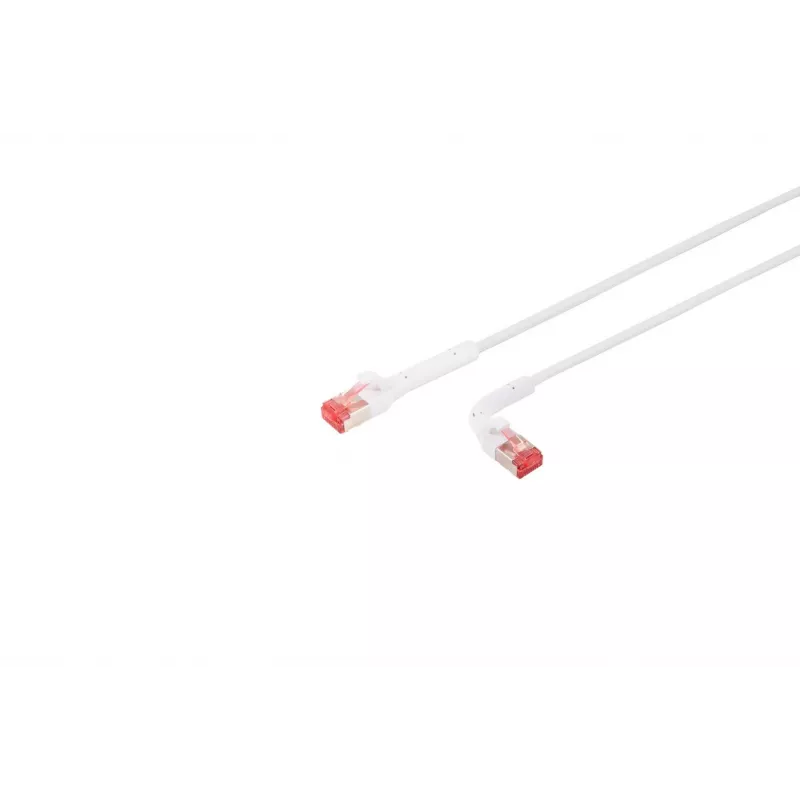 Cable de red Lanview LV-6AFTP-FLEX-ANG-0025W RJ45 Cat6a 25 m Blanco