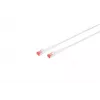 Cable de red Lanview LV-6AFTP-FLEX-ANG-005W RJ45 Cat6A 5 m Blanco