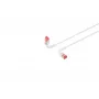 Cable de red Lanview LV-6AFTP-FLEX-ANG-01W RJ45 Cat6A 1 m Blanco