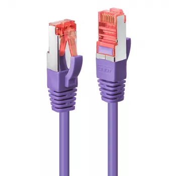 Cable de red Lindy RJ45/RJ45 CAT6 7,5 m Violeta S/FTP (S-STP)