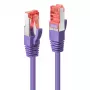 Cable de red Lindy RJ45/RJ45 CAT6 7,5 m Violeta S/FTP (S-STP)