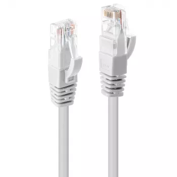 Lindy 0,3m Cat.6 U/UTP cable de red, blanco