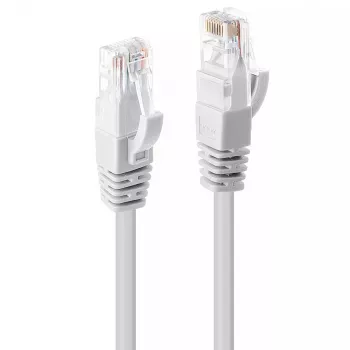 Lindy 30m Cat.6 U/UTP cable de red, blanco