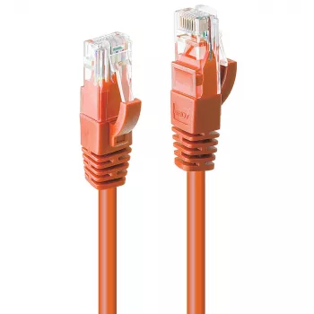 Lindy cable de red 7,5 m RJ-45 Cat6 U/UTP naranja