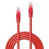 Lindy 48185 cable de red rojo 5 m Cat6 U/UTP (UTP)