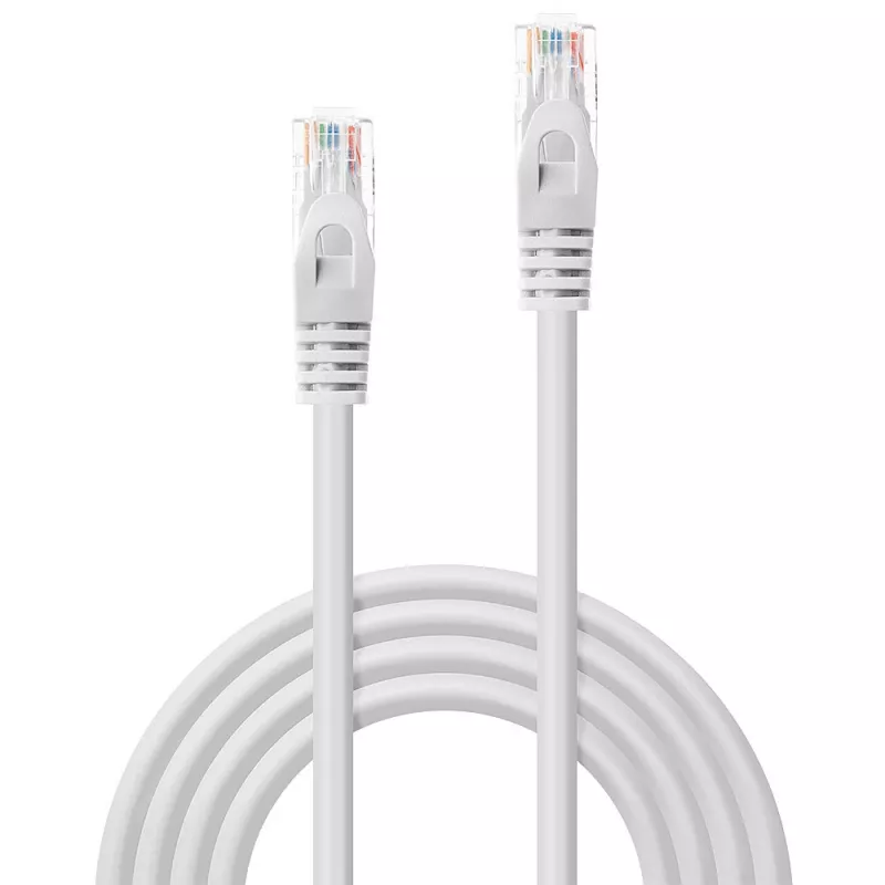 Cable de red Lindy 48206 blanco 7,5 m Cat6 U/UTP (UTP)
