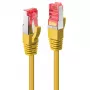 Cable de red Lindy 47762 amarillo 1 m Cat6 S/FTP (S-STP)