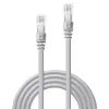 Cable de red Lindy 3m Cat.6 U/UTP, gris