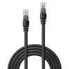Cable de red Lindy 2 m Cat.6 U/UTP, negro