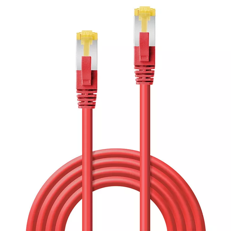 Lindy 47295 Cable de red rojo 3 m Cat7 S/FTP (S-STP)
