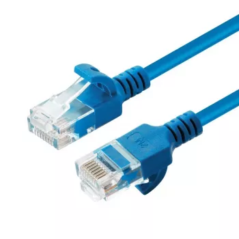 Microconnect V-UTP6A0015B-schlank Cable de red azul 0,15 m Cat6a U/UTP (UTP)