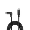 Lindy Cable USB 3.2 de 0,5 m, USB-C recto a USB-C en ángulo, 10 Gbit/s