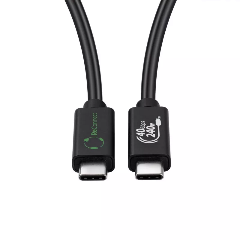 Cable USB4 MicroConnect ReConnect ECO-USB4CC1 — Cable USB4 de datos/carga (modelo ECO-USB4CC1)