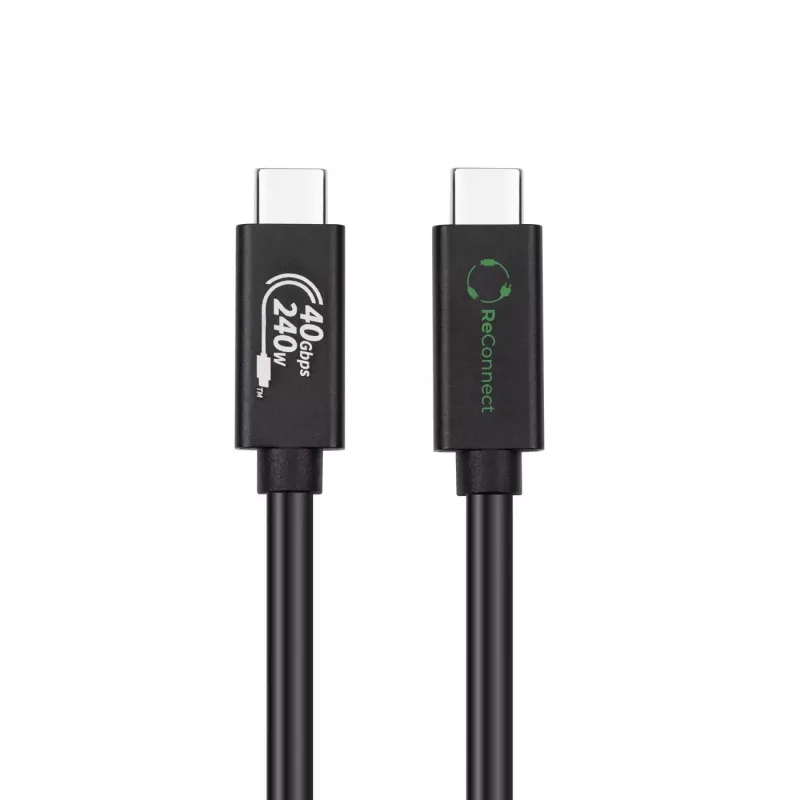 Cable USB4 MicroConnect ReConnect ECO-USB4CC05 40 Gbit/s 100 W, USB-C a USB-C