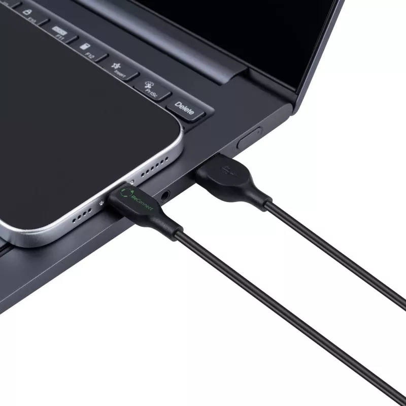 Microconnect ECO-USB3.1CCHAR05B Cable USB USB 2.0 0,5 m USB A USB C Negro