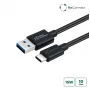 Microconnect ECO-USB3.1CA2 Cable USB USB 3.2 Gen 1 (3.1 Gen 1) 2 m USB-C Negro