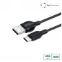 Microconnect ECO-USB3.1CCHAR1B Cable USB USB 2.0 1 m USB A USB C Negro
