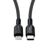 Microconnect ECO-USB3.1CL1 Cable Lightning 1 m Negro conector USB-C
